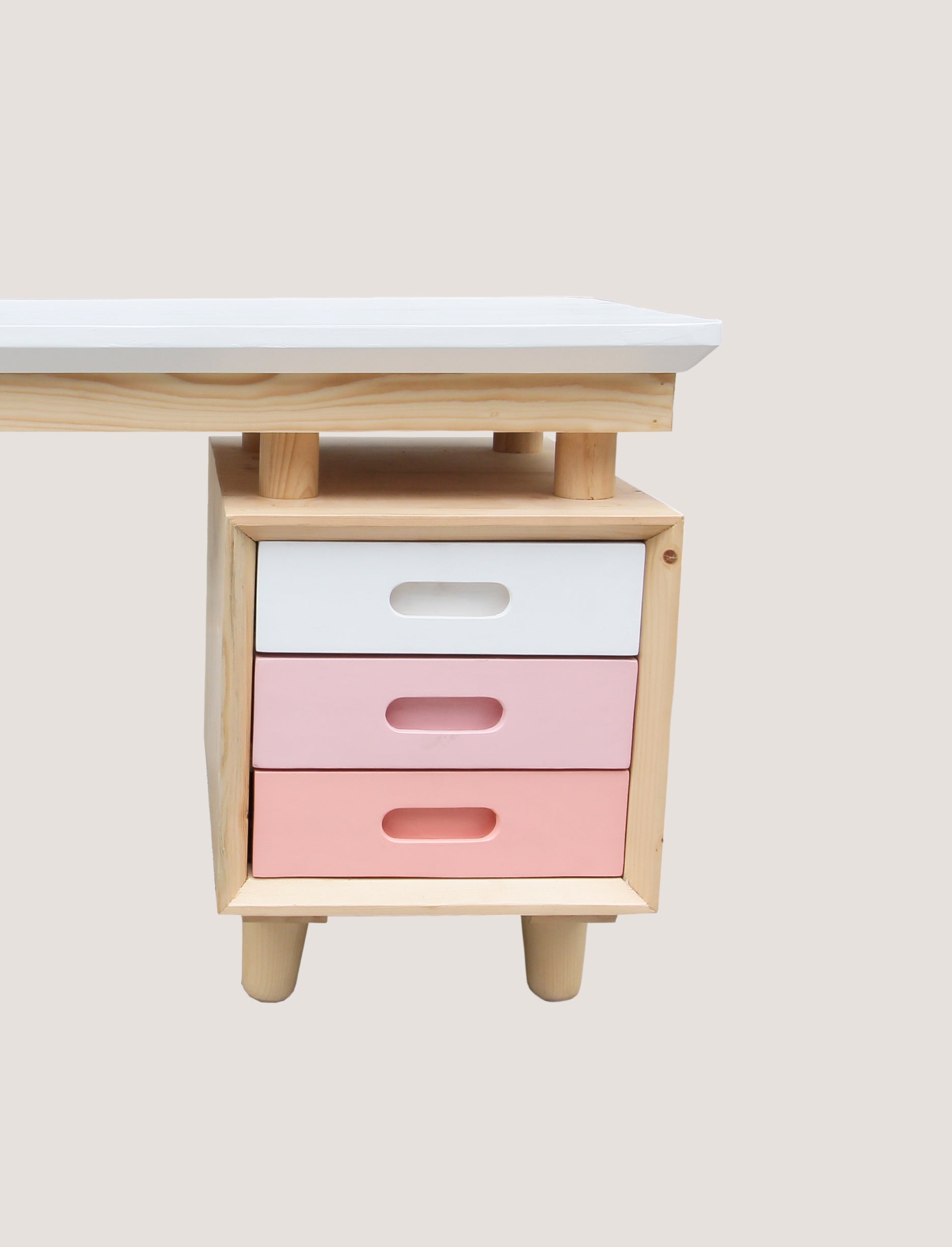 Pastel Pals Study Desk