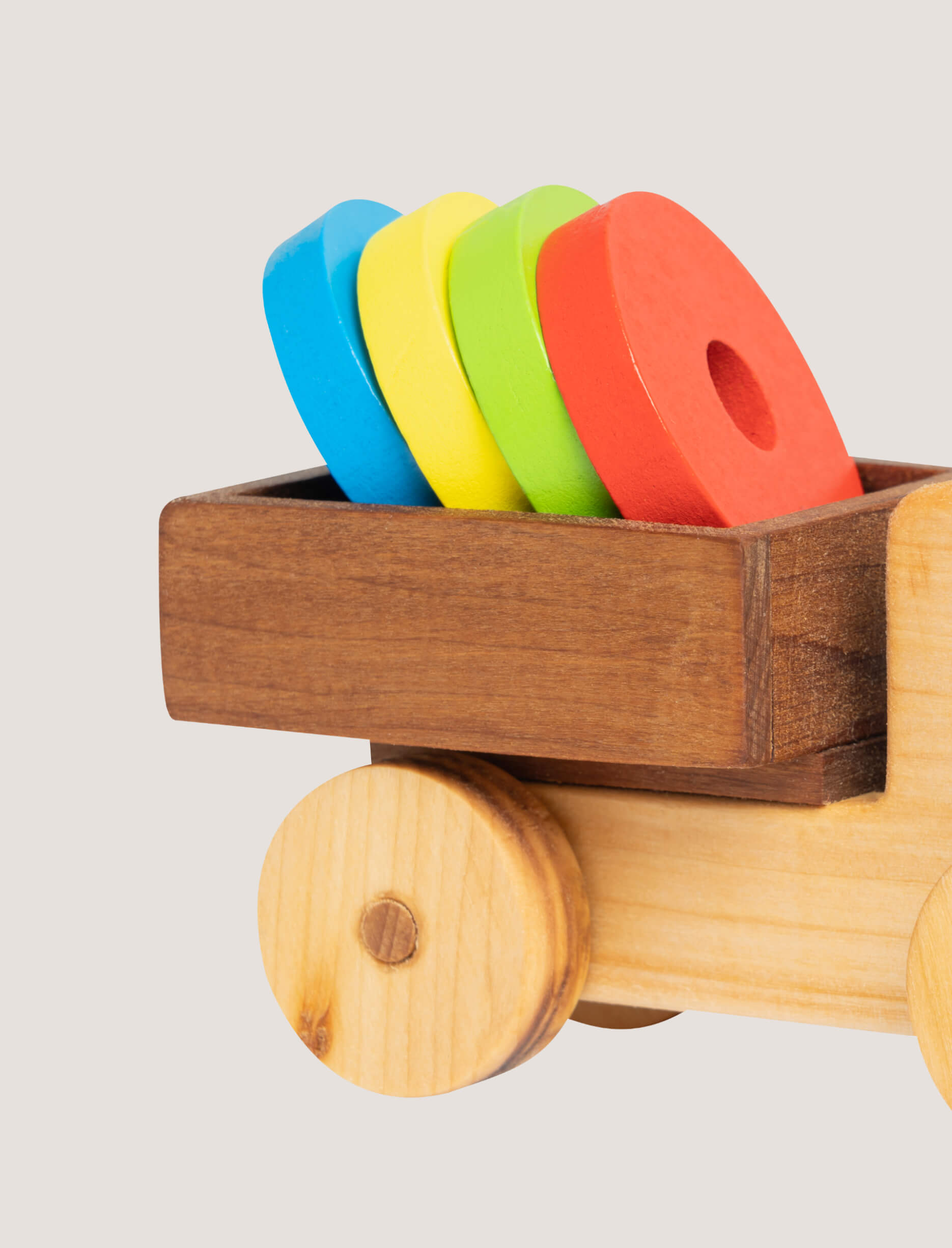 Multicolor Wooden train