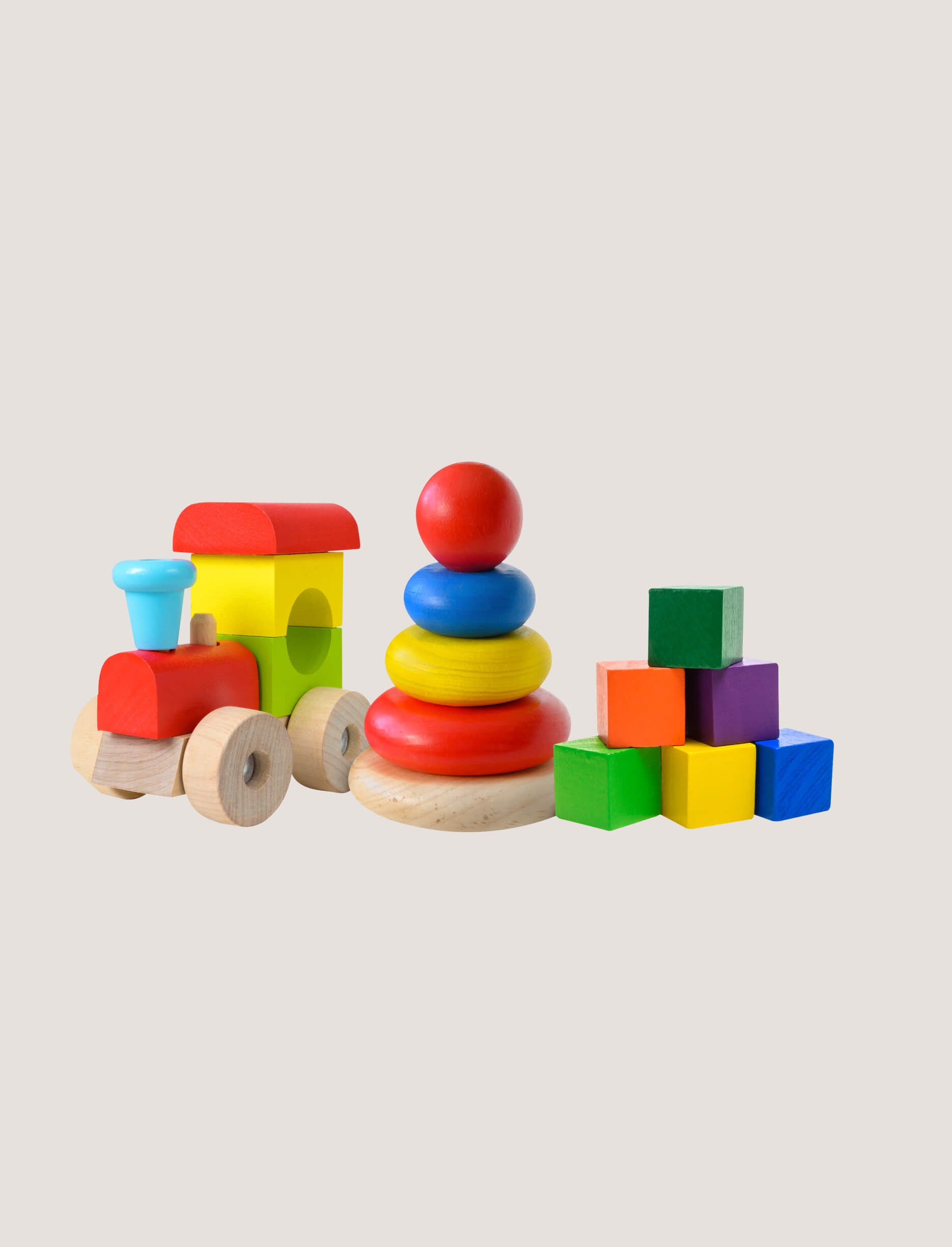 Colored Train Toy