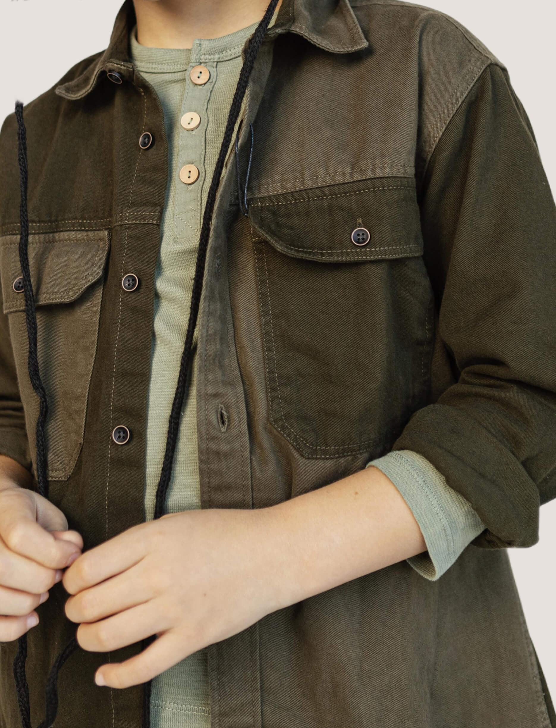 Cotton Shirt Jacket