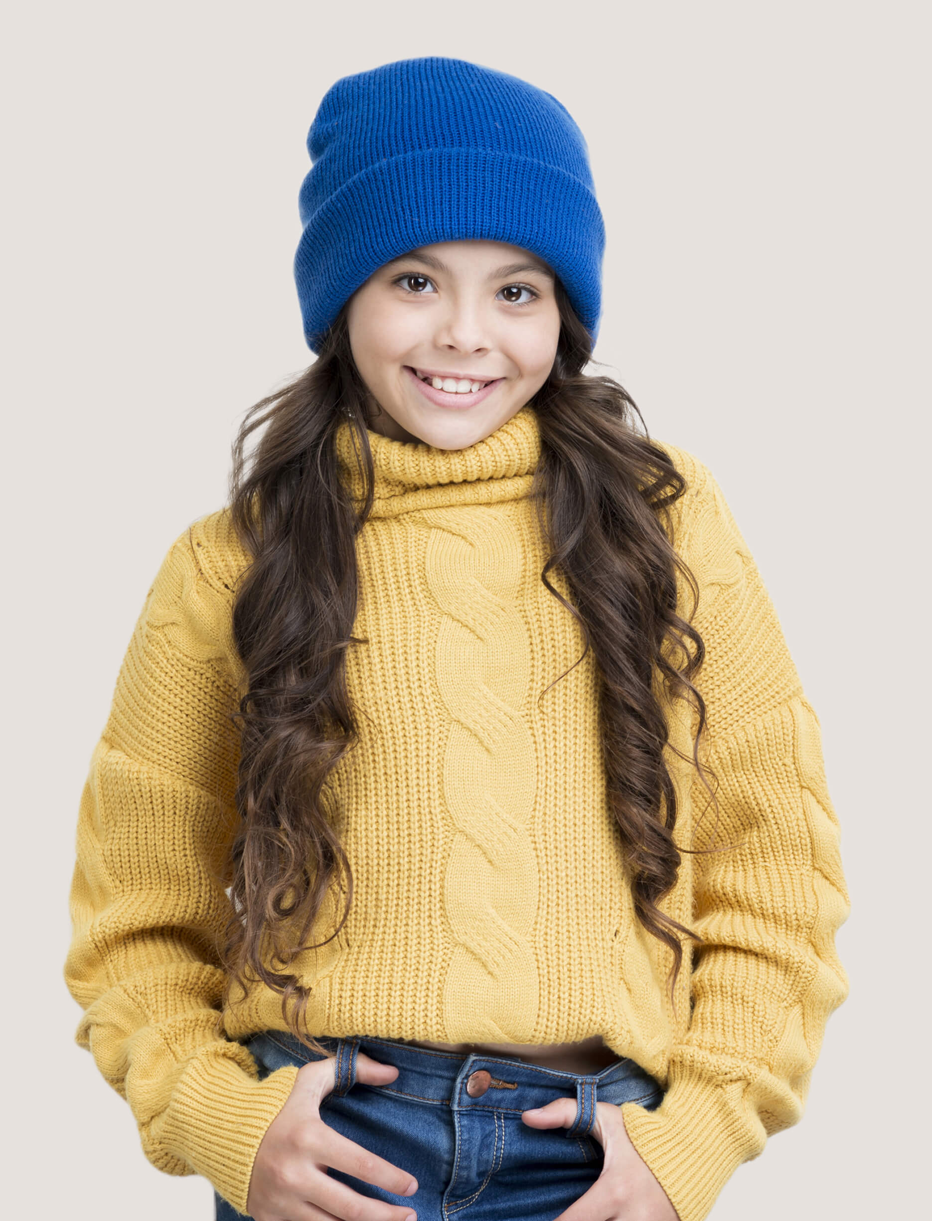 High-neck Warm Sweater